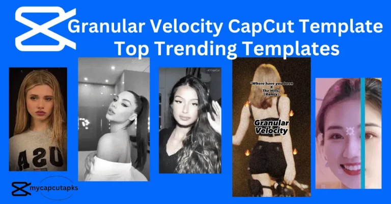 Granular Velocity CapCut Template