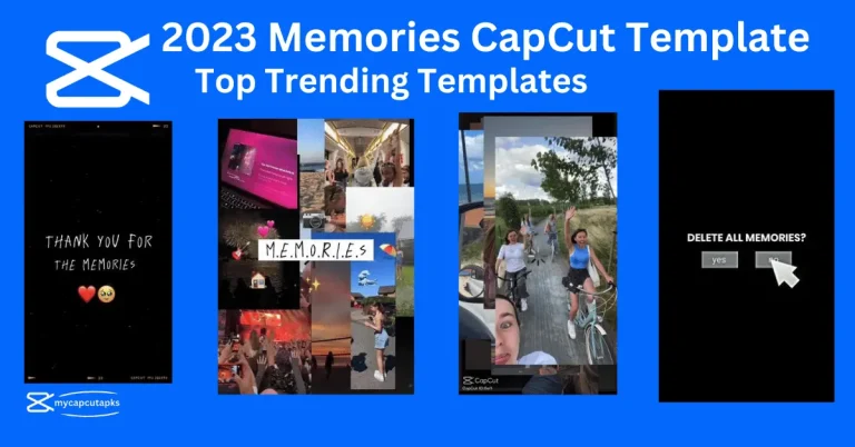 2024 Memories CapCut Template