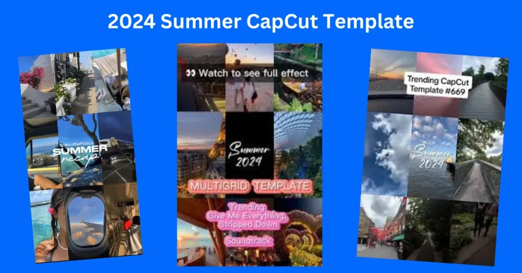 2024 Summer CapCut Template